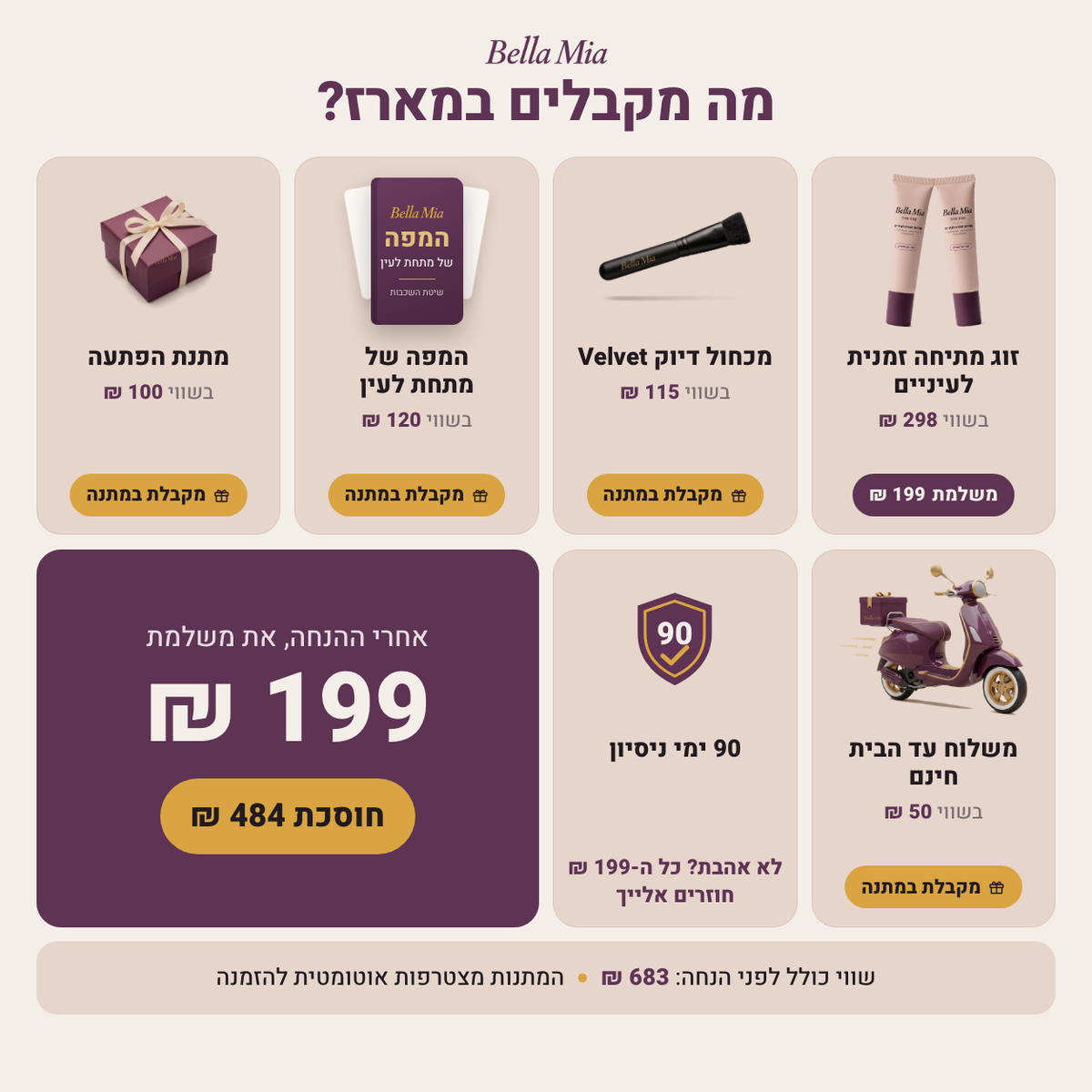 מה מקבלים במארז הזוג של בלה מיה